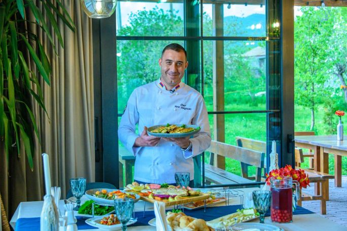 Chef Yura Sargsyan: 'I considered myself successful, when I came back to my village and established the first business'