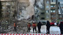 5 killed in apartment building fire in Russian city