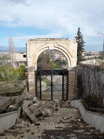 Armenian church in Syrian village damaged in quake