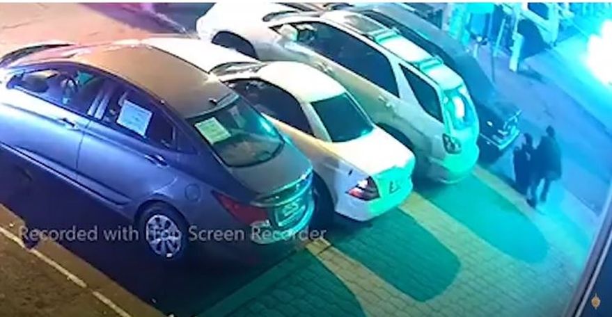 Полиция Армении опубликовала видео задержания водителя автомобиля марки Hummer