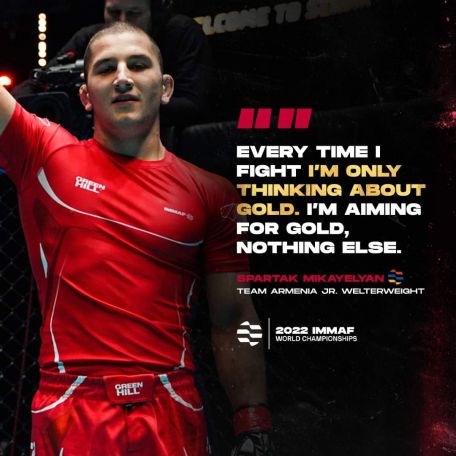 Восходящая звезда MMA: представляющий Армению Спартак Микаелян – в полуфинале первенства мира в Белграде