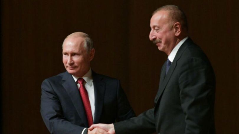 Путин и Алиев обсудили ситуацию в регионе Южного Кавказа