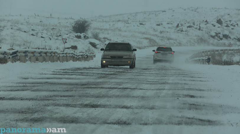 Drivers warned over icy roads in Armenia