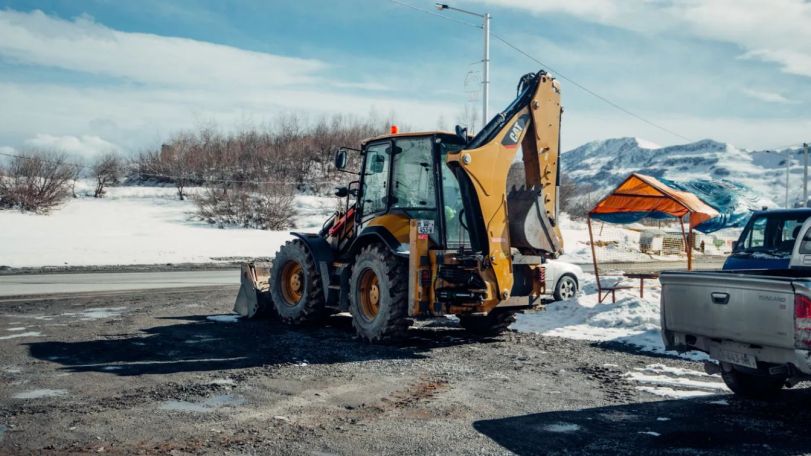 Ситуация на КПП «Верхний Ларс»: дорога закрыта для грузовиков