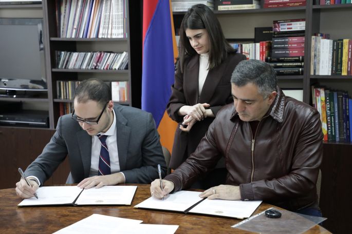 Հատիս լեռան վրա հայտնաբերված ամրոցի վերականգնման աշխատանքների վերաբերյալ «Գագիկ Ծառուկյան» հիմնադրամի հետ հուշագիր է կնքվել