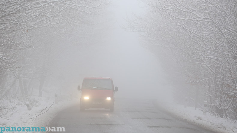 Drivers warned over foggy conditions in parts of Armenia