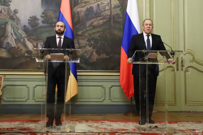 Стартовали переговоры Лавров и Мирзояна в Москве