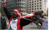 Protesters try to storm government headquarters in Lebanon