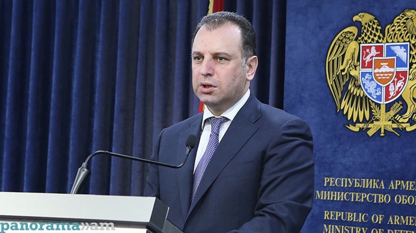 Armenian court upholds ex-defense minister's arrest warrant