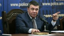 Former Armenian police chief pleads not guilty to corruption charges