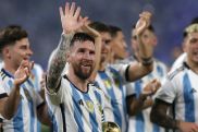 Lionel Messi scores his 100th goal for Argentina