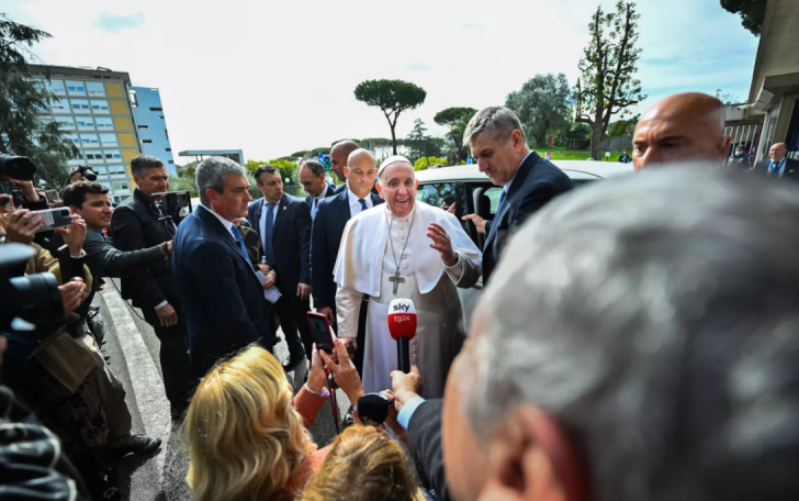 Pope Francis discharged from hospital