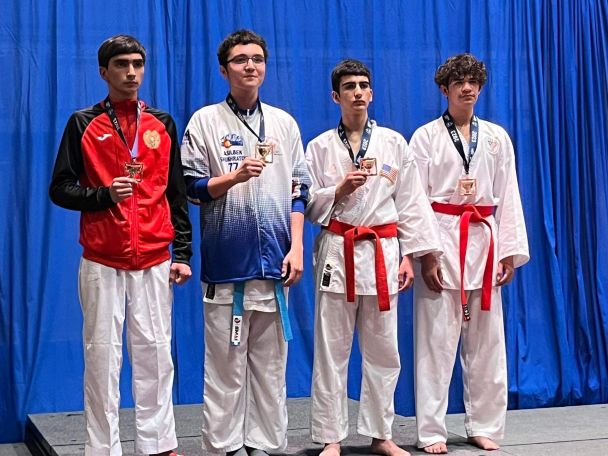 Armenia wins gold, silver at U.S. karate championships