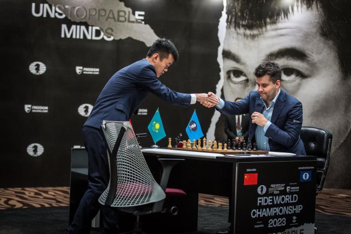 Nepomniachtchi defeats Liren in second game of World Championship match