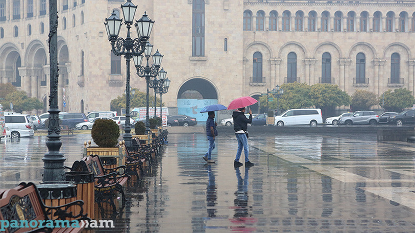 Անձրև, քամու ուժգնացում, ջերմաստիճանի նվազում. եղանակն առաջիկա օրերին