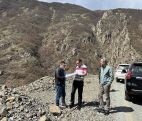 ԱԶԲ ներկայացուցիչներն ուսումնասիրել են հատվածները, որտեղով պետք է անցնի Սիսիան-Քաջարան նոր ճանապարհը