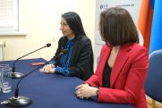 Armenia's new ombudsperson meets with staff