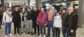 «Զվարթնոց» օդանավակայանում դիմավորեցին Եվրոպայի չեմպիոն Արթուր Դավթյանին և հավաքականին