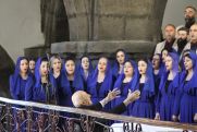 Գյումրու Յոթ Վերք եկեղեցում տեղի է ունեցել Հայաստանի ազգային ակադեմիական երգչախմբի հոգևոր համերգը