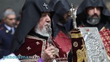 Catholicos Karekin II slams Azerbaijan's installment of checkpoint on Artsakh road