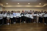 Դպրոցականների հանրապետական առարկայական օլիմպիադաների հաղթողները պարգևատրվել են 1-ին կարգի դիպլոմներով