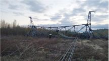 Опору ЛЭП подорвали в Ленобласти