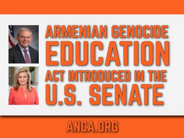 Սենատորներ Մենենդեզն ու Բլեքբըրնը ներկայացրել են օրինագիծ՝ աջակցելու Հայոց ցեղասպանության մասին կրթական ծրագրերին