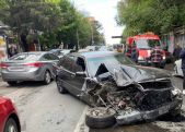 В Ереване произошло ДТП с участием 6 автомобилей