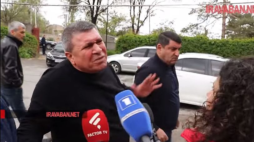 «Давай, идите отсюда»: Владимир Гаспарян – журналистам