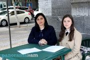 Թագուհի Թովմասյանը միացել է արցախահայերի՝ Լաչինի միջանցքում տեղադրված ապօրինի անցակետը հեռացնելու պահանջին