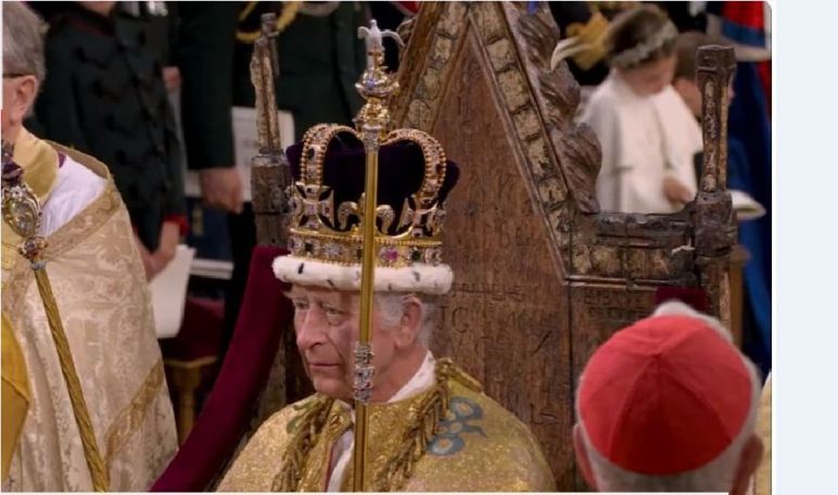 King Charles III crowned as Britain’s new monarch