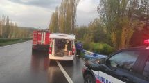 Two wounded, including minor, in single-car crash in Armenia