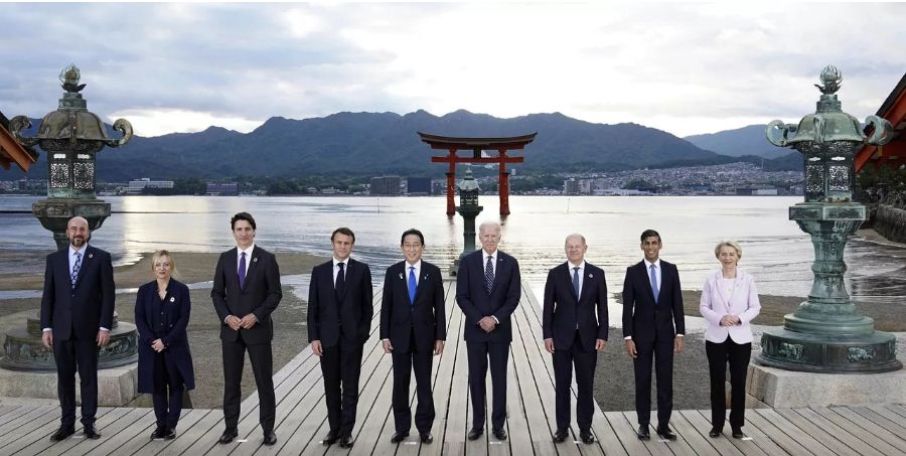 G7 leaders oppose unilateral attempts to change status of territories by force
