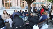 Protests continue in Yerevan after arrest of fallen soldier's mother