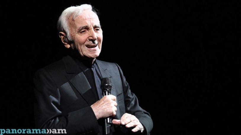 Today is singing legend Charles Aznavour's birthday