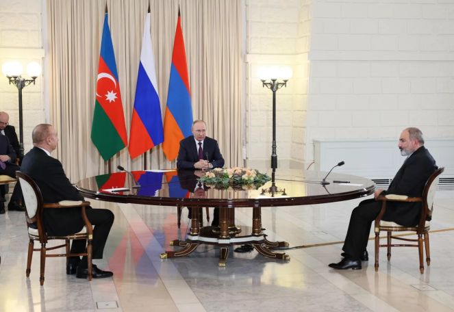 Putin to host talks with Armenian, Azeri leaders in Moscow, Kremlin says