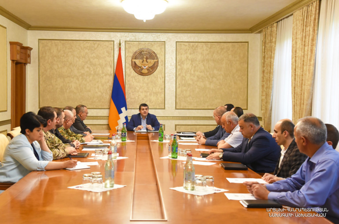 Араик Арутюнян созвал заседание Совбеза Арцаха