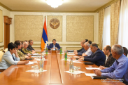 Artsakh president chairs Security Council meeting