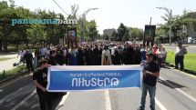 Հոգեգալստյան տոնի նախօրյակին ուխտերթ՝ դարձի և ապաշխարհության խորհրդով