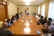 Artsakh president meets with judges