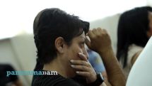 Гаяне Акопян и Ашот Пашинян участвуют в судебном заседании
