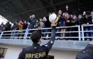 Cборная Армении по футболу проведет открытую тренировку