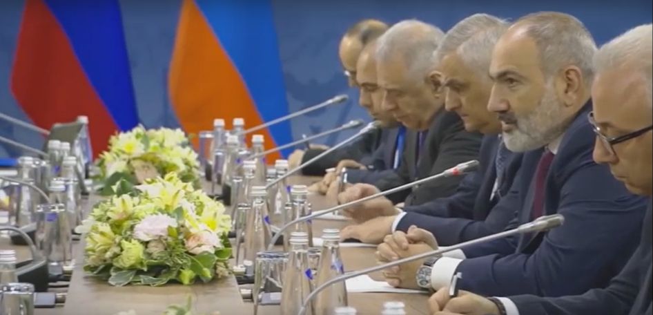 Никол Пашинян на встрече с Мишустиным: Рад, что российский бизнес в Республике Армения чувствует себя хорошо