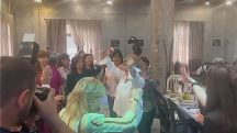 Video shows Seyran Ohanyan's wife dancing in Gyumri