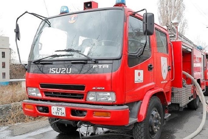 Անդրանիկի փողոցում ներկերի արտադրամասում հրդեհ է բռնկվել