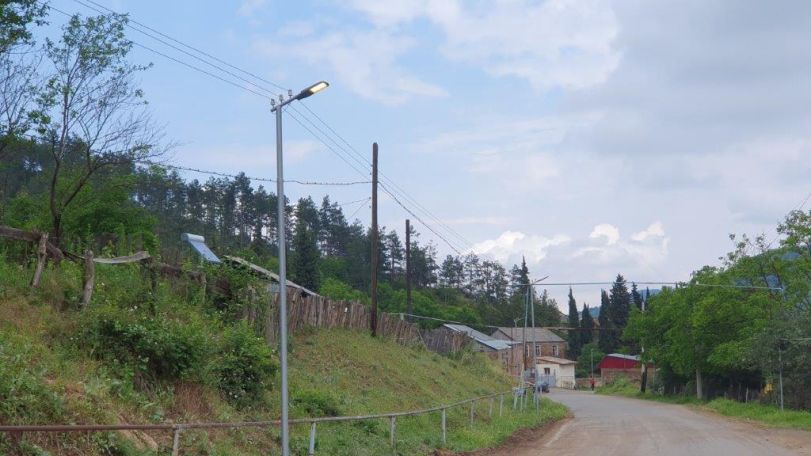 Four projects of infrastructure development in border village Koghb