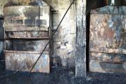 Fire erupts at former furniture plant in Armenian town