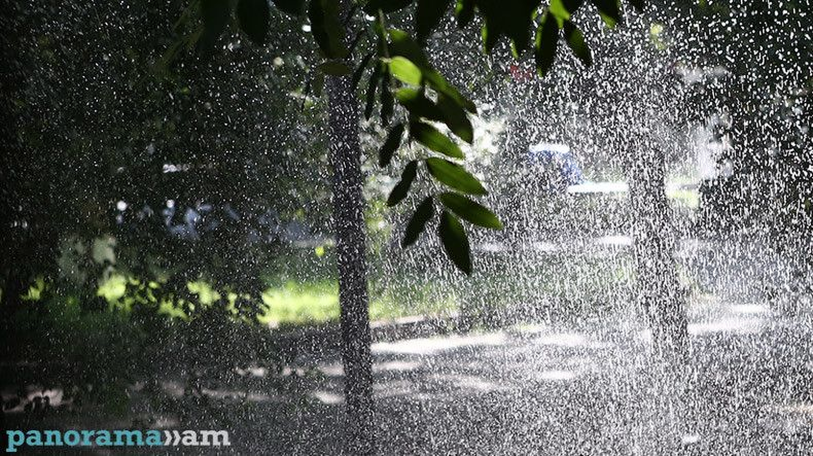 Rain, hail in the forecast