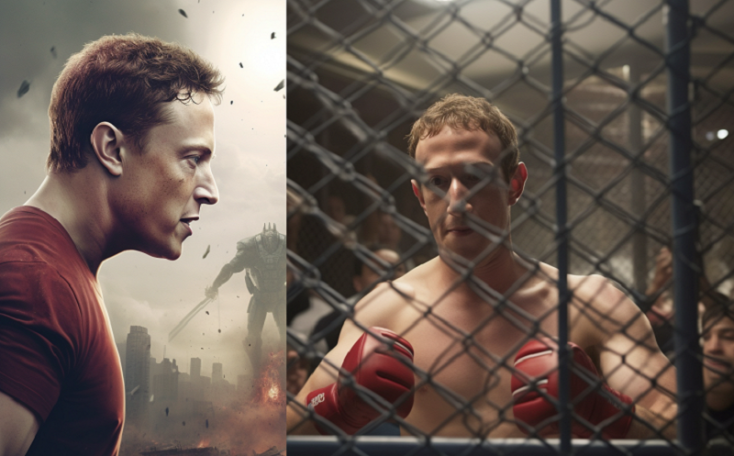 Elon Musk and Mark Zuckerberg agree to cage fight