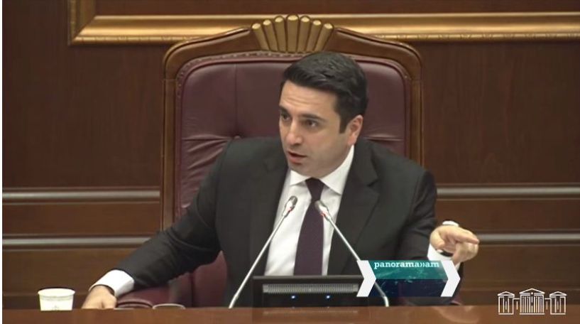 «Դու»-ն, դու ես, չհամարձակվես ԱԺ նախագահի հետ «Դու»-ով խոսես.Ալեն Սիմոնյանը՝ Սեյրան Օհանյանին